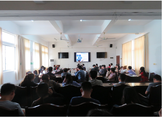 美国哥伦比亚大学工程科学博士肖力平来我院进行学术交流