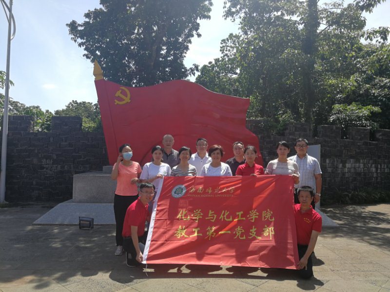 化学与化工学院第一党支部开展重温一次入党誓词党日活动